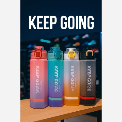 قمقمه ورزشی اورجینال مات برند KEEP COING